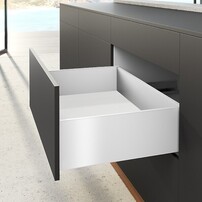 6 3/4" Height - White Double Wall Slim Box System 