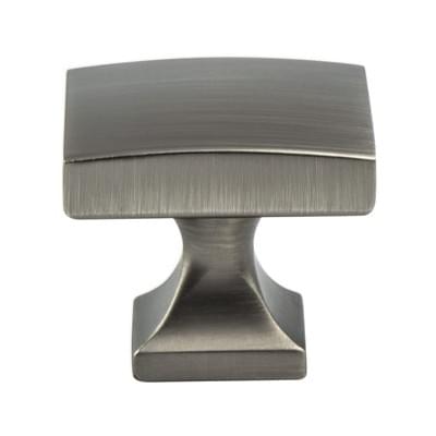 Century Edge 1-3/8" SQ Knob Vintage Nickel