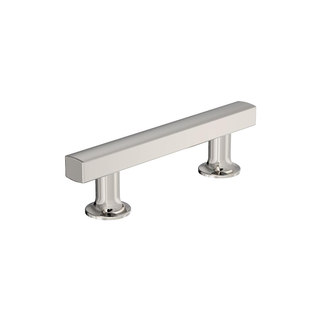 Everett Pull 76mm CC Polished Nickel