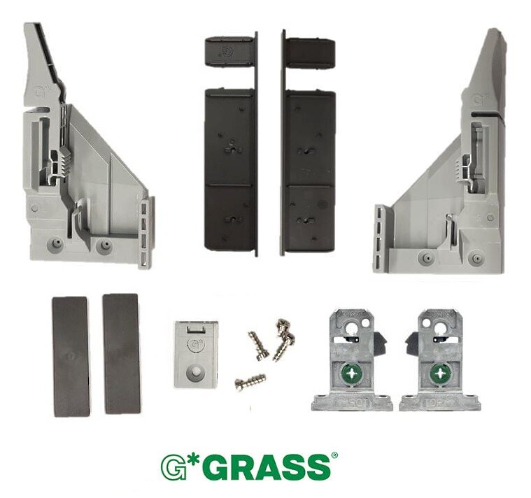 Grass - Vionaro Accessory Set for Inset Front Panel - 89mm Graphite