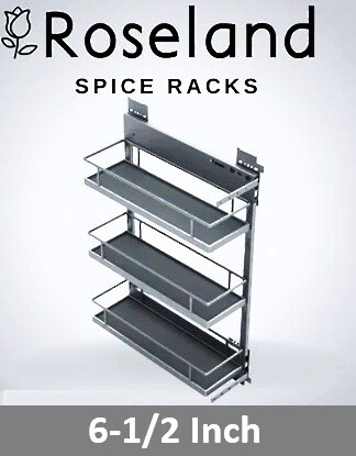Roseland Premium Spice Racks 6-1/2 inch